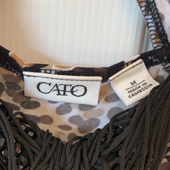 animal print medium blouse - Picture 5 of 5